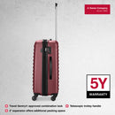 Wenger In-Flight Medium Hardside Suitcase, 64 Litres, Red, Swiss designed-blend of style & function