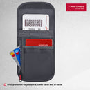 Wenger Travel Document RFID Neck Pouch-Grey