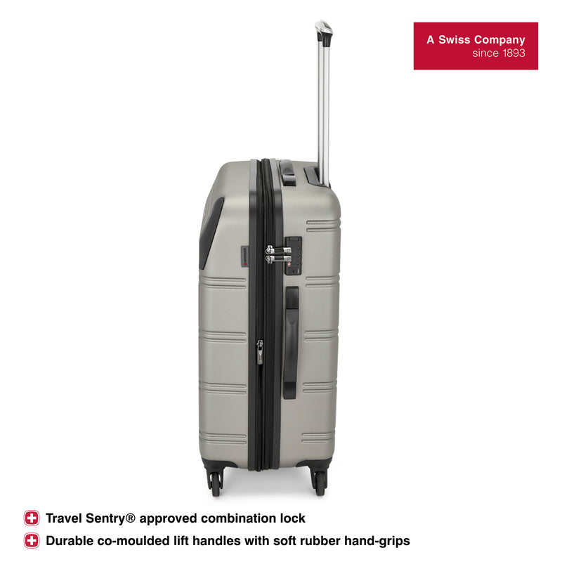Wenger Static Carry-on Hardside Suitcase, 33 Litres, Gold, Swiss designed