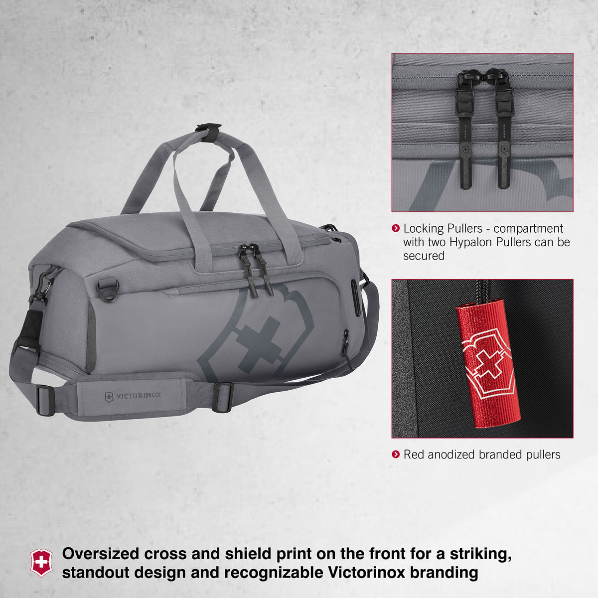 Victorinox Touring 2.0, Travel 2in1 Duffel, Stone Grey