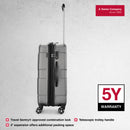 Wenger Cote D' Azure Medium Hardside Suitcase, 64 Litres, Silver, Swiss designed-blend of style & function