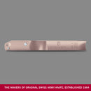 Victorinox Swiss Made Multipurpose REX Peeler/ Vegetable SCRAPPER, Normal Straight Edge, Aluminium Lavender