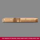 Victorinox Swiss Made Multipurpose REX Peeler/ Vegetable SCRAPPER, Normal Straight Edge, Aluminium Cinnamon