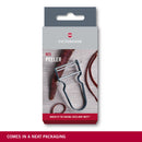 Victorinox Swiss Made Multipurpose REX Peeler/ Vegetable SCRAPPER, Normal Straight Edge, Aluminium Blueberry