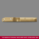 Victorinox Swiss Made Multipurpose REX Peeler/ Vegetable SCRAPPER, Normal Straight Edge, Aluminium Cashew