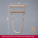Victorinox Swiss Made Multipurpose REX Peeler/ Vegetable SCRAPPER 75 Years Special Edition 2022, Rose Gold