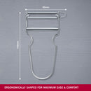 Victorinox Swiss Made Multipurpose STAR Peeler/ Vegetable SCRAPPER Micro Serrated Edge, Silver