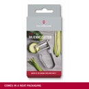 Victorinox Swiss Made Multipurpose STAR Peeler/ Vegetable SCRAPPER Julienne Edge, Silver