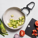 Victorinox Swiss Made Multipurpose RAPID Peeler/ Vegetable SCRAPPER, Normal Straight Edge, Black