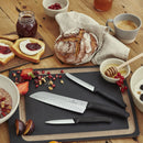 Victorinox Swiss Made Swiss Classic Set of 6 Knife Set - Stainless Steel Paring Knives, Black