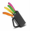 Victorinox Swiss Classic Stainless Steel Kitchen Knife Set-4 Pc with Storage Block, Multicolour