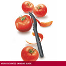 Victorinox Swiss Made Swiss Classic 4 Pc Set-Stainless Steel Cutting/Chopping/Peeling Knives, Black