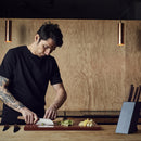 Victorinox Stainless Steel Modern Kitchen Knife Set with Storage Block,Wooden Handle,Swiss Made