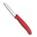 Victorinox Swiss Made Swiss Classic Stainless Steel Cutting & Chopping Kitchen Knife, 8 cm, Red, Swiss Made