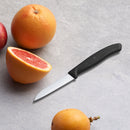 Victorinox Swiss Made Swiss Classic Stainless Steel Cutting & Chopping Kitchen Knife, 8 cm, Black, Swiss Made