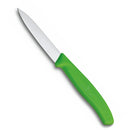 Victorinox Swiss Made Stainless Steel Swiss Classic Paring Knife, Kitchen Tools, Kitchen Items, 8 cm Straight Edge, Green