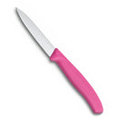 Victorinox Swiss Made Stainless Steel Swiss Classic Paring Knife, Kitchen Tools, Kitchen Items, 8 cm Straight Edge, Pink