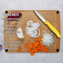 Victorinox Swiss Made Stainless Steel Swiss Classic Paring Knife, Kitchen Tools, Kitchen Items, 8 cm Straight Edge, Yellow