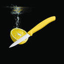 Victorinox Swiss Made Stainless Steel Swiss Classic Paring Knife, Kitchen Tools, Kitchen Items, 8 cm Straight Edge, Yellow