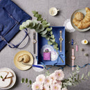 Victorinox Swiss Made, Stainless Steel Swiss Classic Paring Knife, 11 cm, Serrated Edge with Pointed Tip, Blue, Multipurpose Knife