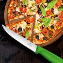 Victorinox Swiss Classic Stainless Steel Butcher's Knife,Steak & Pizza Knife,12 cm,Green,Swiss Made