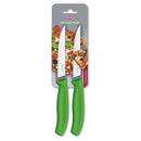 Victorinox Swiss Classic Stainless Steel Butcher's Knife,Steak & Pizza Knife,12 cm,Green,Swiss Made