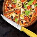 Victorinox Swiss Made Swiss Classic Stainless Steel Butcher's Knife,Steak & Pizza Knife,12 cm,Yellow