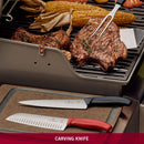 Victorinox Swiss Classic Stainless Steel Carving Knife, Straight Blade, 22 cm, Black, Swiss Made