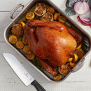 Victorinox Swiss Classic Stainless Steel Chef Knife, Stamped Santoku Knife,17 cm, Black, Swiss Made