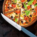 Victorinox “Swiss Modern” Steak & Pizza Knife, Stainless Steel, 12 cm, Cornflower Blue, Swiss Made