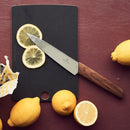 Victorinox Swiss Modern Stainless Steel Carving Knife, Straight Blade, Walnut, 22 cm, Swiss Made