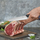 Victorinox Swiss Modern Carving Knife, Stainless Steel, Straight Blade, 22 cm, Black, Swiss Made