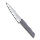 Victorinox Swiss Made Swiss Modern Stainless Steel Carving Knife for Chefs & Home Use, 15cm, Lavender Lilac