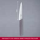 Victorinox Swiss Made Swiss Modern Stainless Steel Carving Knife for Chefs & Home Use, 15cm, Lavender Lilac
