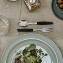 Victorinox “Swiss Modern” Set of 6 Tea Spoon, Stainless Steel, Black, Swiss Made