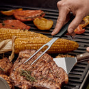 Victorinox Swiss Modern Carving Fork-Stainless Steel for Fruits, Vegs & Meat, 15 cm,Black, Swiss Made