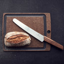 Victorinox Swiss Modern Stainless Steel Bread/Pastry/Cake/Butter Knife, Walnut, 22 cm, Swiss Made