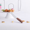 Victorinox Swiss Modern Stainless Steel Bread/Pastry/Cake/Butter Knife, Walnut, 22 cm, Swiss Made