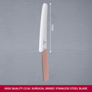 Victorinox Swiss Modern Bread & Pastry Knife, Stainless Steel, 22 cm, Apricot Rose, Swiss Made
