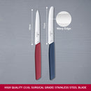 Victorinox Swiss Modern Paring Knife Set of 2, Tomato and Paring Knives, Bold, Limited Edition, Swiss Made