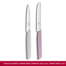 Victorinox Swiss Modern Paring Knife Set of 2, Tomato and Paring Knives, Blush, Limited Edition, Swiss Made