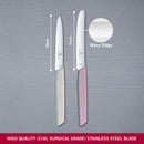Victorinox Swiss Modern Paring Knife Set of 2, Tomato and Paring Knives, Blush, Limited Edition, Swiss Made