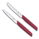 Victorinox Swiss Modern Paring Knife Set of 2, Tomato and Paring Knives, Berry, Limited Edition, Swiss Made