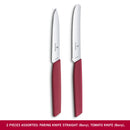 Victorinox Swiss Modern Paring Knife Set of 2, Tomato and Paring Knives, Berry, Limited Edition, Swiss Made