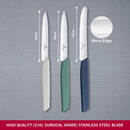 Victorinox Swiss Modern Paring Knife Set of 3, Tomato and Paring Knives, Urban, Limited Edition, Swiss Made