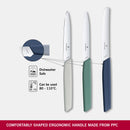 Victorinox Swiss Modern Paring Knife Set of 3, Tomato and Paring Knives, Urban, Limited Edition, Swiss Made