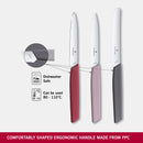 Victorinox Swiss Modern Paring Knife Set of 3, Tomato and Paring Knives, Flower, Limited Edition, Swiss Made