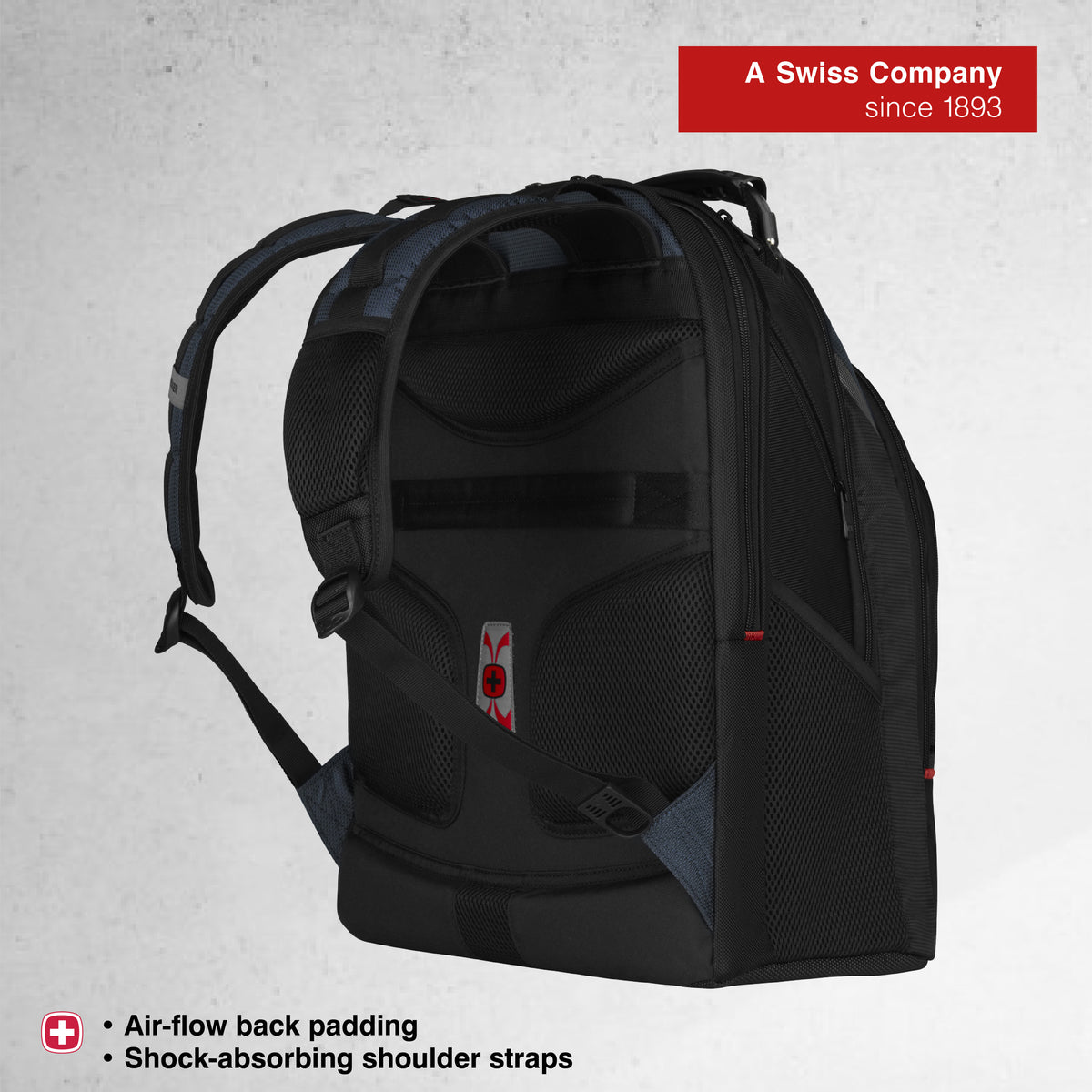 Wenger Ibex 16'' Laptop Backpack (23 Litres) Swiss Designed - Blue