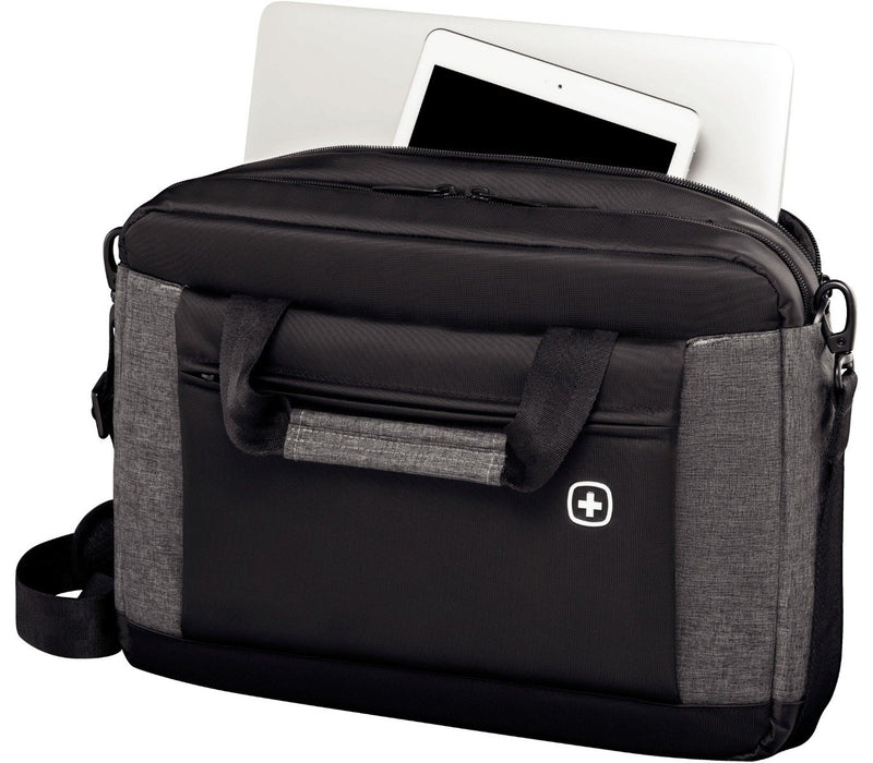 Wenger UNDERGROUND 16'' Laptop Briefcase (9 Litres) Swiss Designed - Black