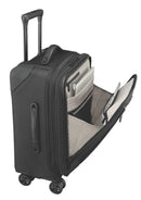 Victorinox Lexicon 2.0 Softside Dual-Caster Global Carry-On Travel Trolley Suitcase Black